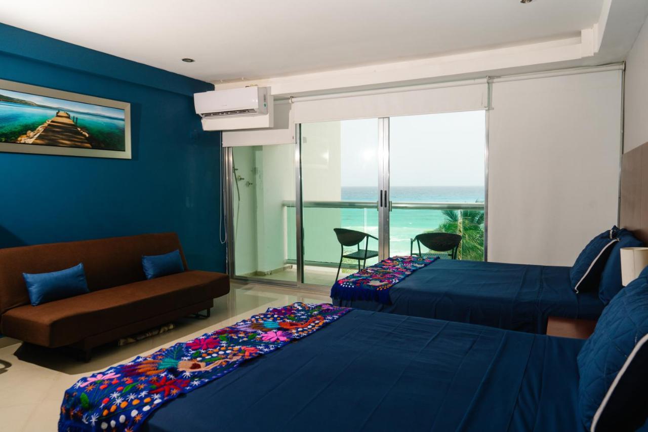 Villa Ocean Front View Cancún Esterno foto