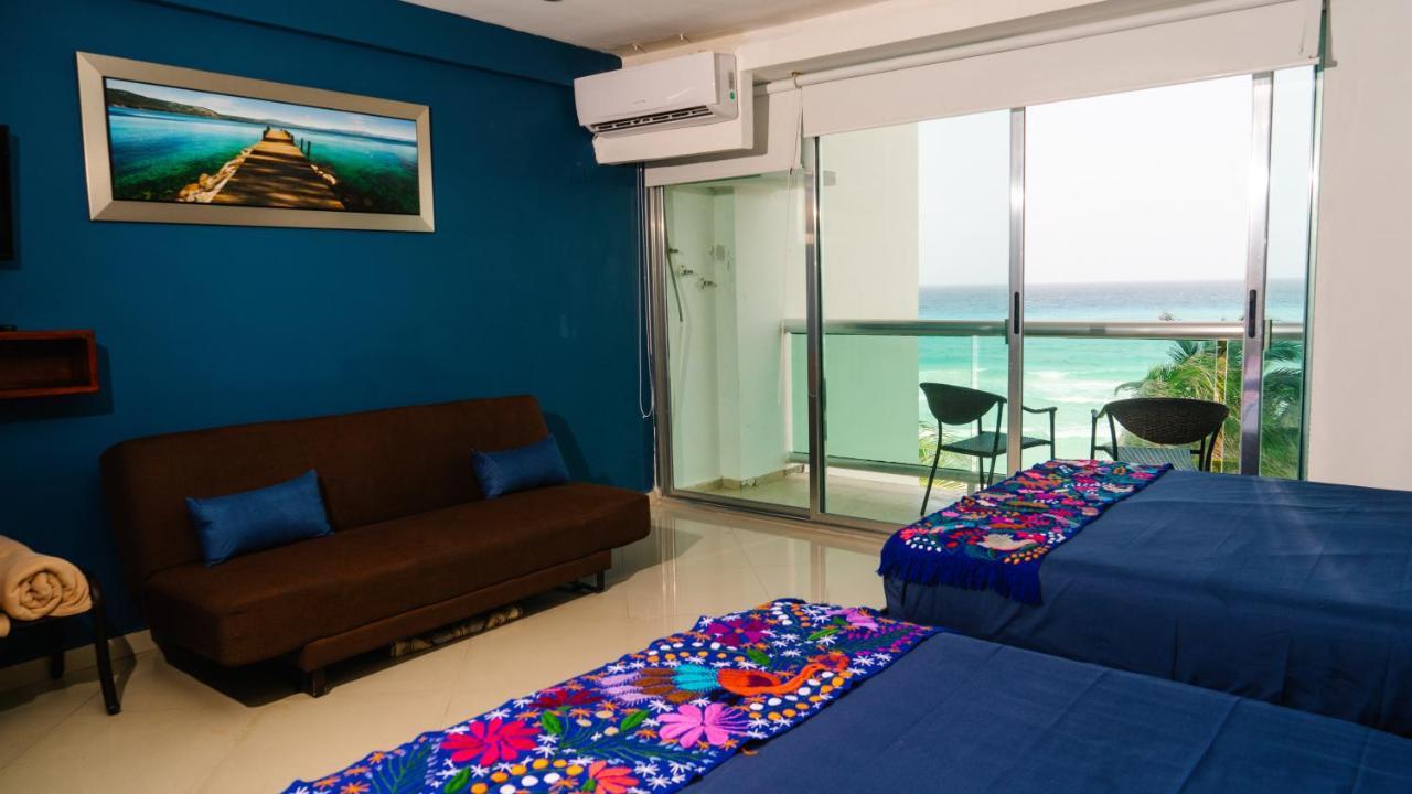 Villa Ocean Front View Cancún Esterno foto
